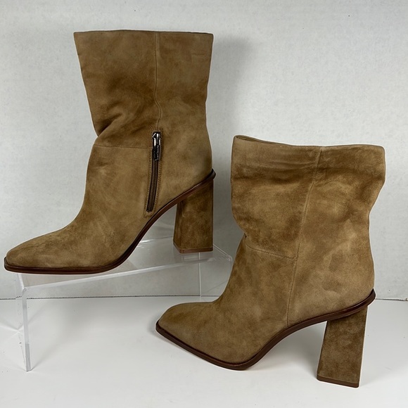 Vince Camuto Suede Ankle Boots - Dantania - Picture 3 of 9